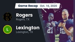 Recap: Rogers  vs. Lexington  2020