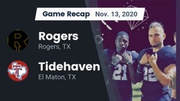 Recap: Rogers  vs. Tidehaven  2020