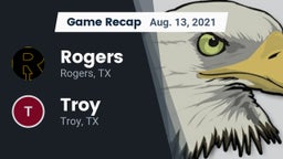 Recap: Rogers  vs. Troy  2021