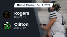 Recap: Rogers  vs. Clifton  2021