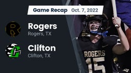 Recap: Rogers  vs. Clifton  2022