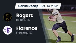 Recap: Rogers  vs. Florence  2022