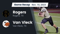 Recap: Rogers  vs. Van Vleck  2023