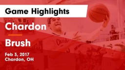 Chardon  vs Brush  Game Highlights - Feb 3, 2017