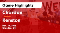 Chardon  vs Kenston  Game Highlights - Dec. 14, 2018