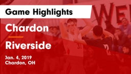 Chardon  vs Riverside  Game Highlights - Jan. 4, 2019