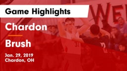 Chardon  vs Brush  Game Highlights - Jan. 29, 2019