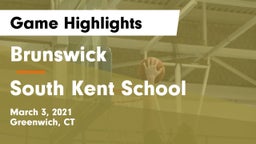 Brunswick  vs South Kent School Game Highlights - March 3, 2021