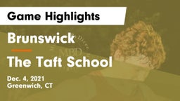 Brunswick  vs The Taft School Game Highlights - Dec. 4, 2021