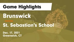 Brunswick  vs St. Sebastian's School Game Highlights - Dec. 17, 2021