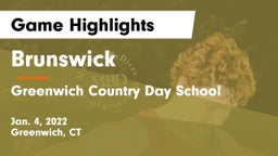 Brunswick  vs Greenwich Country Day School Game Highlights - Jan. 4, 2022