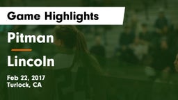 Pitman  vs Lincoln  Game Highlights - Feb 22, 2017