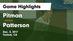 Pitman  vs Patterson  Game Highlights - Dec. 4, 2017