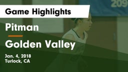 Pitman  vs Golden Valley  Game Highlights - Jan. 4, 2018