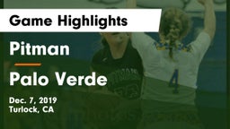 Pitman  vs Palo Verde Game Highlights - Dec. 7, 2019