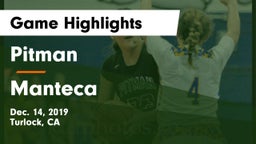 Pitman  vs Manteca  Game Highlights - Dec. 14, 2019