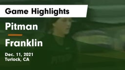 Pitman  vs Franklin  Game Highlights - Dec. 11, 2021