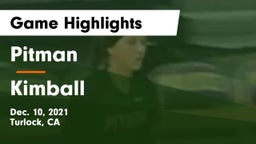 Pitman  vs Kimball  Game Highlights - Dec. 10, 2021