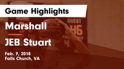 Marshall  vs JEB Stuart  Game Highlights - Feb. 9, 2018
