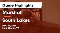 Marshall  vs South Lakes  Game Highlights - Nov. 27, 2018