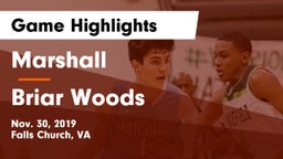 Marshall  vs Briar Woods  Game Highlights - Nov. 30, 2019