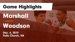 Marshall  vs Woodson  Game Highlights - Dec. 6, 2019