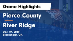 Pierce County  vs River Ridge  Game Highlights - Dec. 27, 2019