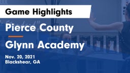 Pierce County  vs Glynn Academy  Game Highlights - Nov. 20, 2021