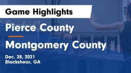 Pierce County  vs Montgomery County  Game Highlights - Dec. 28, 2021