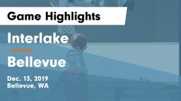 Interlake  vs Bellevue  Game Highlights - Dec. 13, 2019