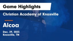Christian Academy of Knoxville vs Alcoa  Game Highlights - Dec. 29, 2023