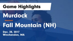 Murdock  vs Fall Mountain (NH) Game Highlights - Dec. 28, 2017