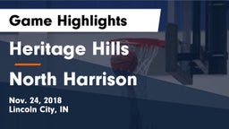 Heritage Hills  vs North Harrison  Game Highlights - Nov. 24, 2018