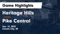 Heritage Hills  vs Pike Central  Game Highlights - Jan. 13, 2023