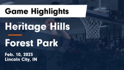 Heritage Hills  vs Forest Park  Game Highlights - Feb. 10, 2023