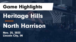 Heritage Hills  vs North Harrison  Game Highlights - Nov. 25, 2023