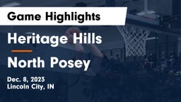 Heritage Hills  vs North Posey  Game Highlights - Dec. 8, 2023