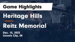 Heritage Hills  vs Reitz Memorial  Game Highlights - Dec. 15, 2023