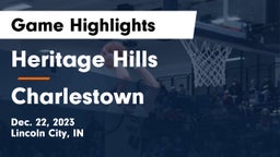 Heritage Hills  vs Charlestown  Game Highlights - Dec. 22, 2023