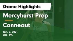 Mercyhurst Prep  vs Conneaut  Game Highlights - Jan. 9, 2021