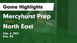 Mercyhurst Prep  vs North East  Game Highlights - Feb. 4, 2021