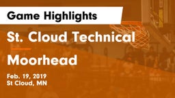 St. Cloud Technical  vs Moorhead  Game Highlights - Feb. 19, 2019