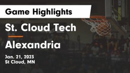 St. Cloud Tech vs Alexandria  Game Highlights - Jan. 21, 2023