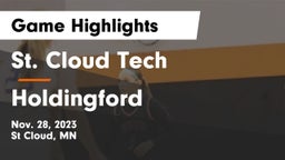 St. Cloud Tech vs Holdingford  Game Highlights - Nov. 28, 2023