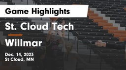 St. Cloud Tech vs Willmar  Game Highlights - Dec. 14, 2023