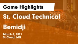 St. Cloud Technical  vs Bemidji  Game Highlights - March 6, 2021