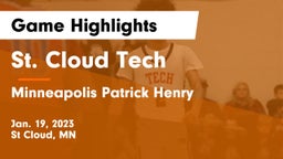 St. Cloud Tech vs Minneapolis Patrick Henry  Game Highlights - Jan. 19, 2023