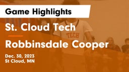 St. Cloud Tech vs Robbinsdale Cooper  Game Highlights - Dec. 30, 2023