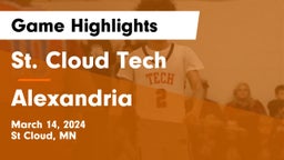 St. Cloud Tech vs Alexandria  Game Highlights - March 14, 2024