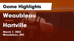 Weaubleau  vs Hartville   Game Highlights - March 7, 2024